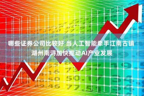 哪些证券公司比较好 当人工智能牵手江南古镇&#32;湖州南浔加快推动AI产业发展
