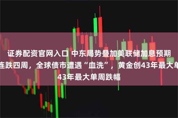 证券配资官网入口 中东局势叠加美联储加息预期,美股连跌四周,全球债市遭遇“血洗”,黄金创43年最大单周跌幅